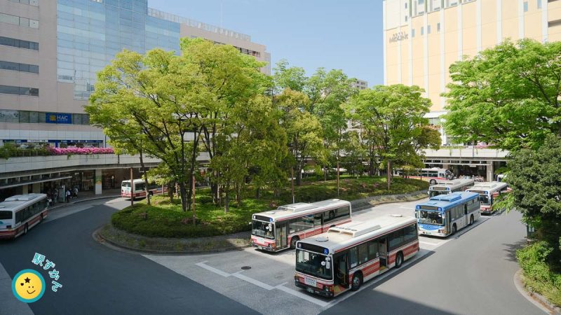 新百合ヶ丘駅バスロータリー