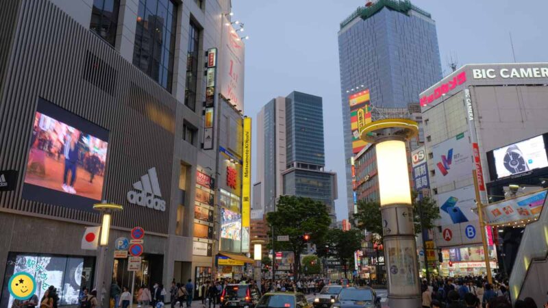 渋谷ヒカリエとスクランブルスクエア
