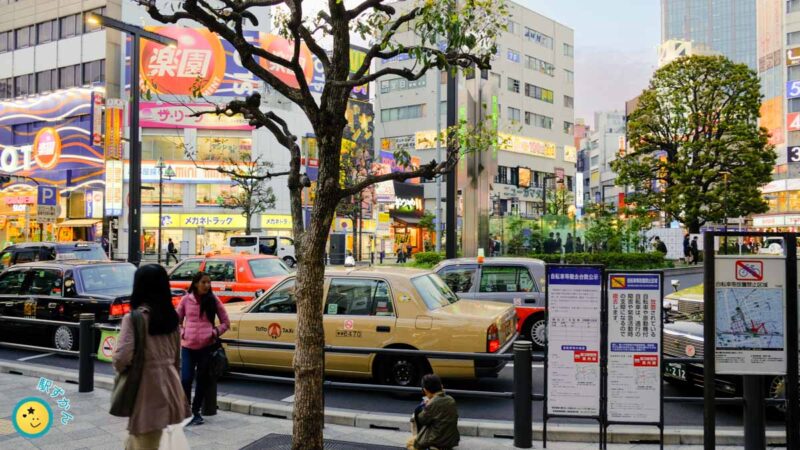 蒲田駅西口タクシー乗り場