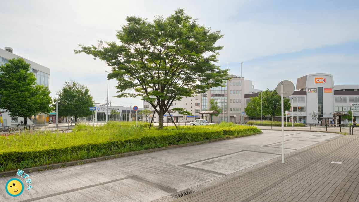 都筑ふれあいの丘駅ロータリー