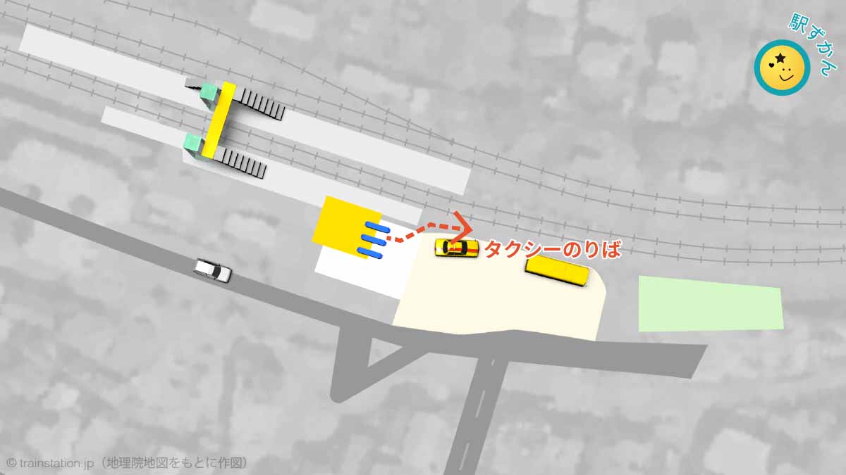 相模湖駅タクシー乗り場マップ