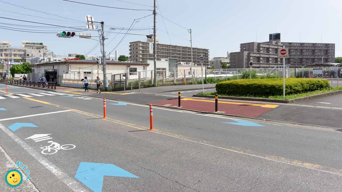 梶が谷駅とタクシー乗り場