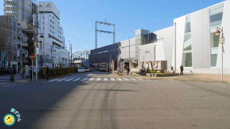 尻手黒川道路と宮前平駅