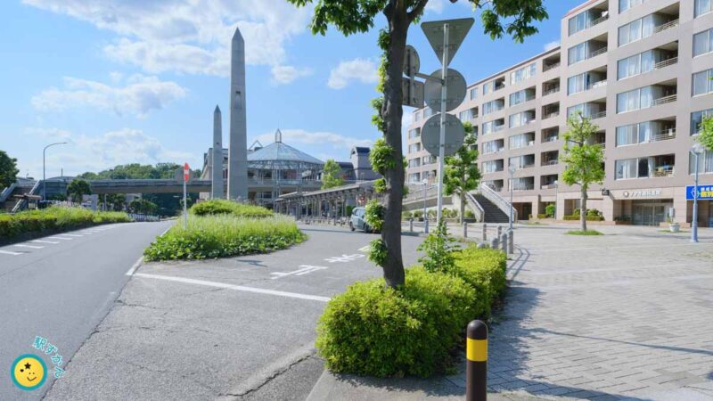 中川駅ロータリー一般車送迎用