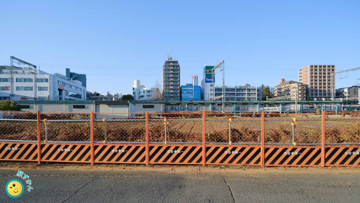 鶴川駅南口ロータリー予定地