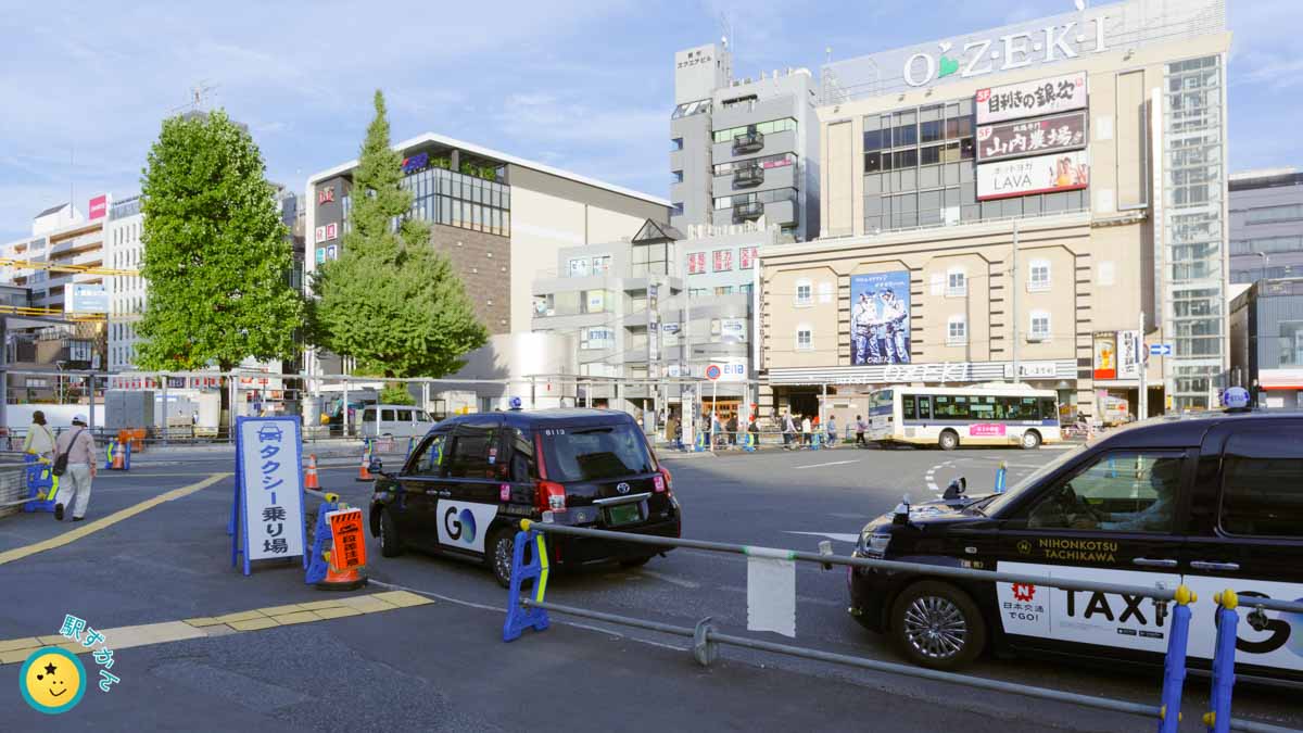 調布駅南口タクシー乗り場