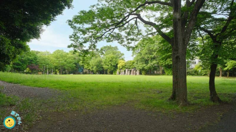 葛ヶ谷公園の広場