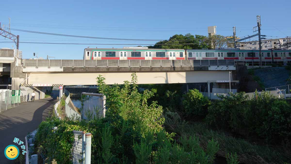 恩田川と東急5000系