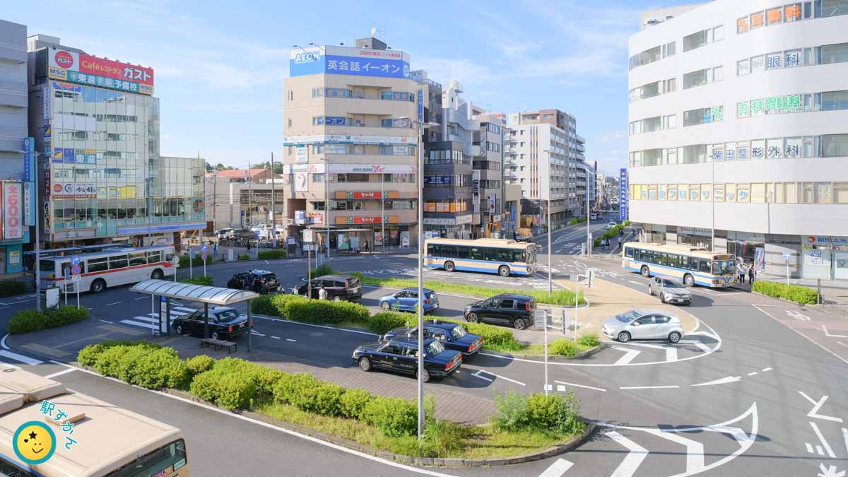 中山駅北口タクシー乗り場