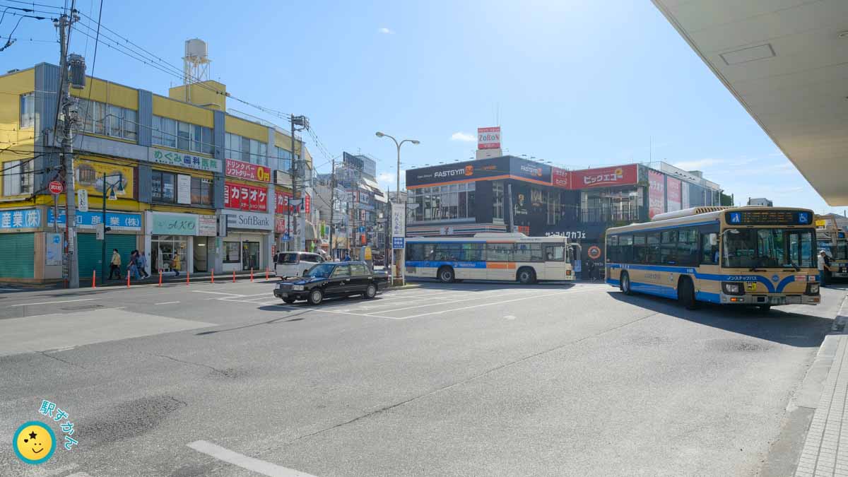 中山駅南口タクシー乗り場