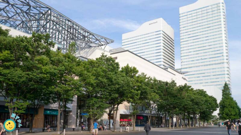 マークイズとクイーンズスクエア横浜