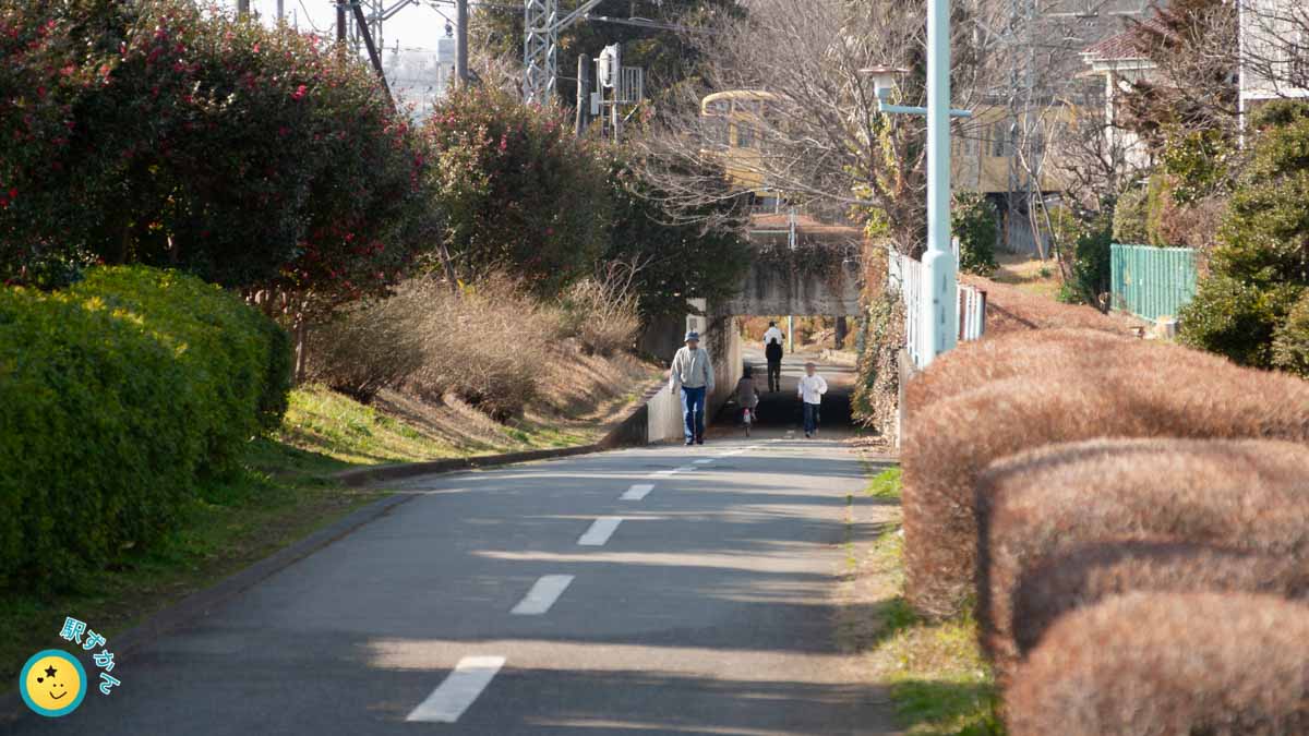 多摩湖線と保谷狭山自然公園自転車道