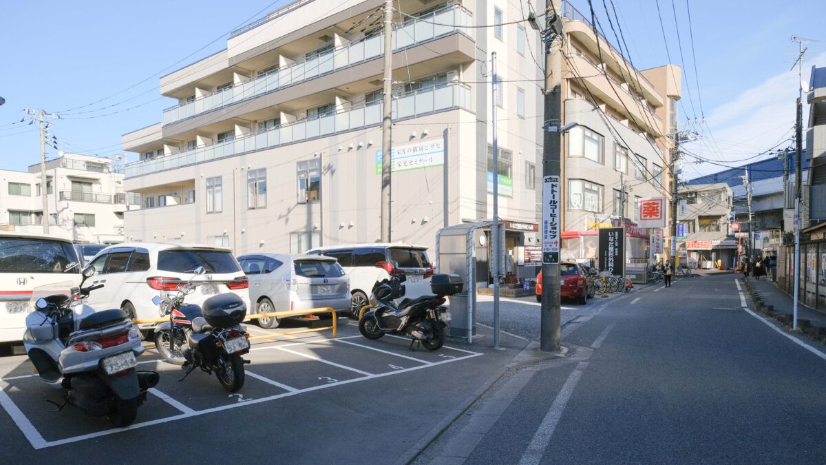 稲田堤駅前第１バイク駐輪場