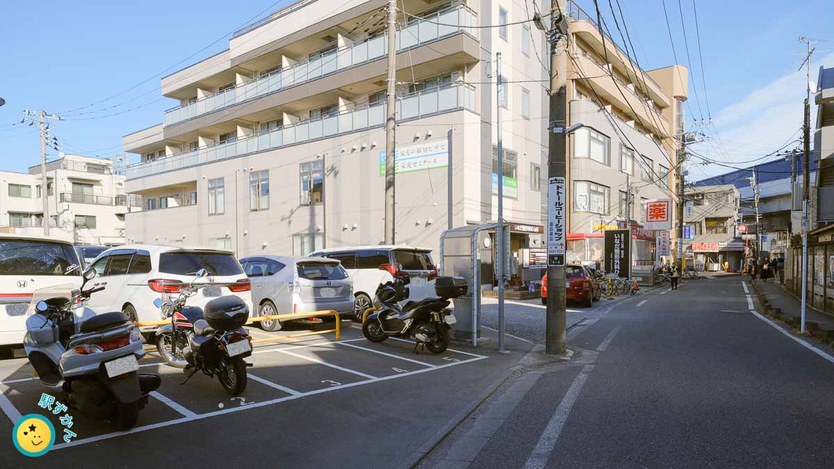 稲田堤駅前第1バイク駐輪場