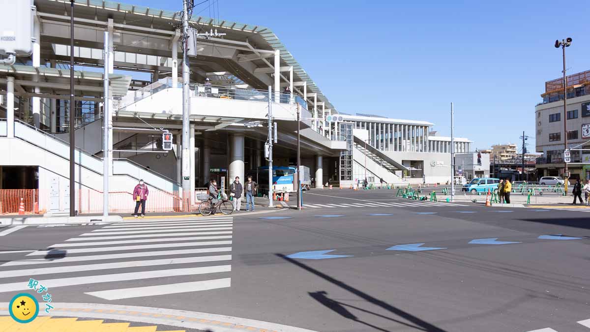 登戸駅 生田緑地口ロータリー