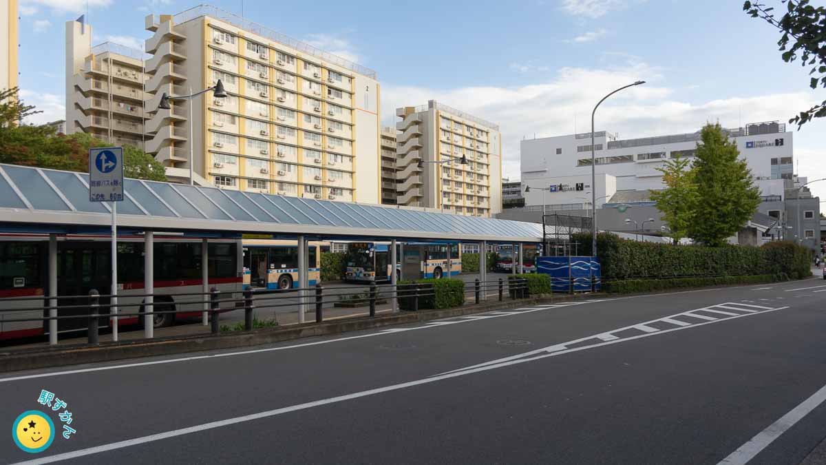 青葉台駅北口バスロータリー