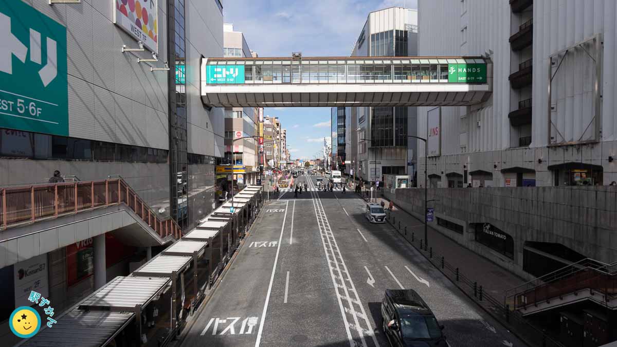 原町田大通りと町田東急ツインズ