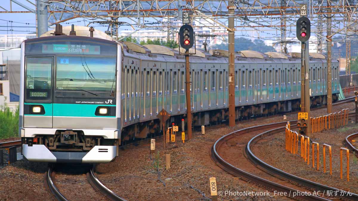常磐線各駅停車 千代田線直通電車