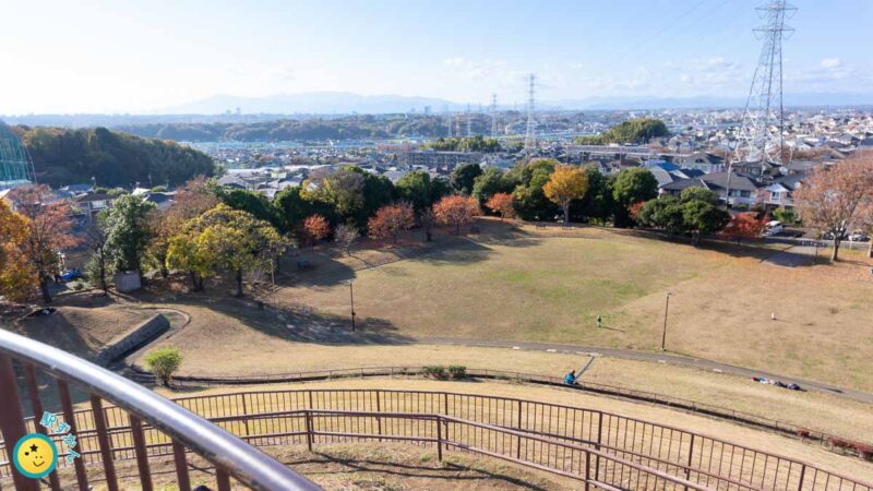 川和富士からの眺望