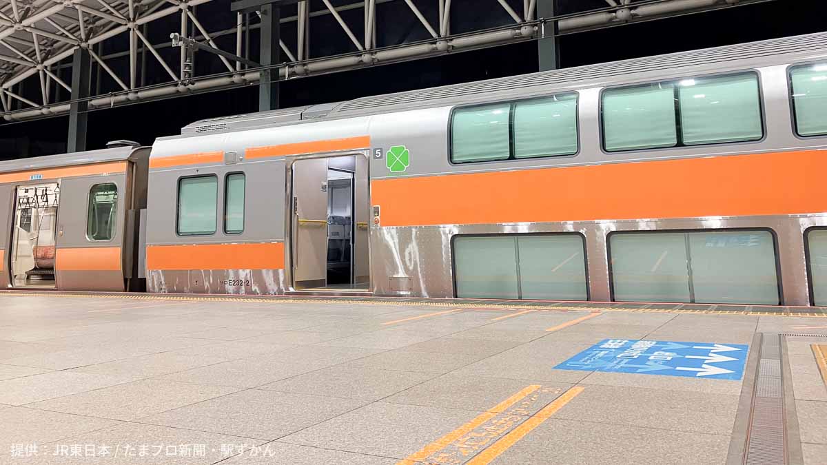 中央線快速・青梅線2階建てグリーン車