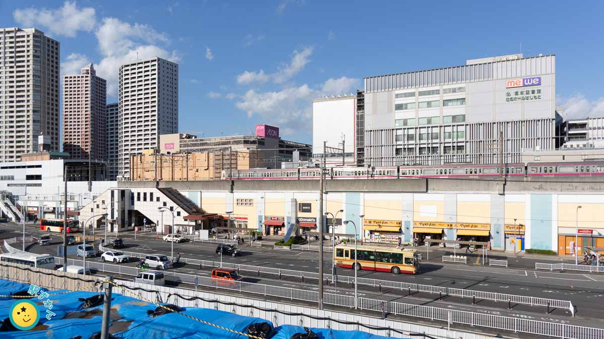 京王 橋本駅と南口ロータリー