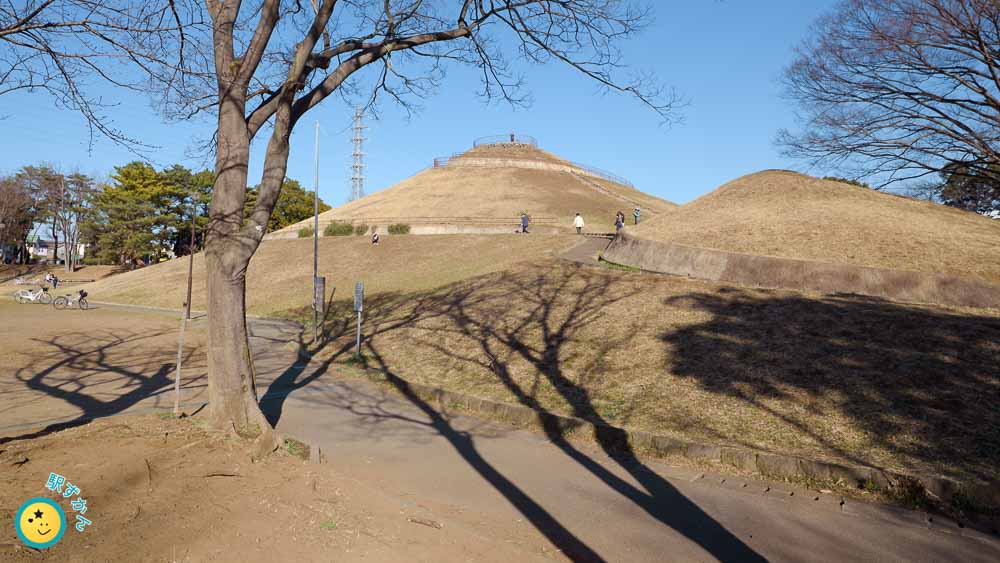川和富士公園の富士塚