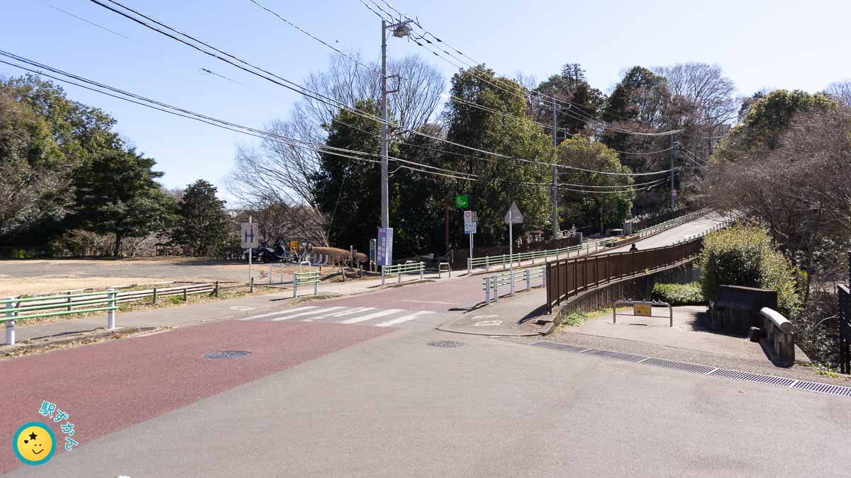 芹ヶ谷公園トンネル上