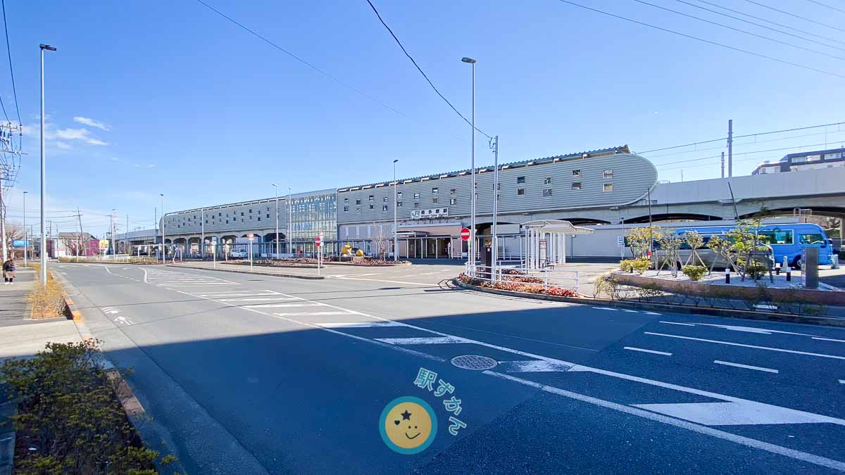 南多摩駅(JR南武線)・いちょう並木通り