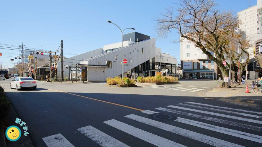 矢川駅北口ロータリー