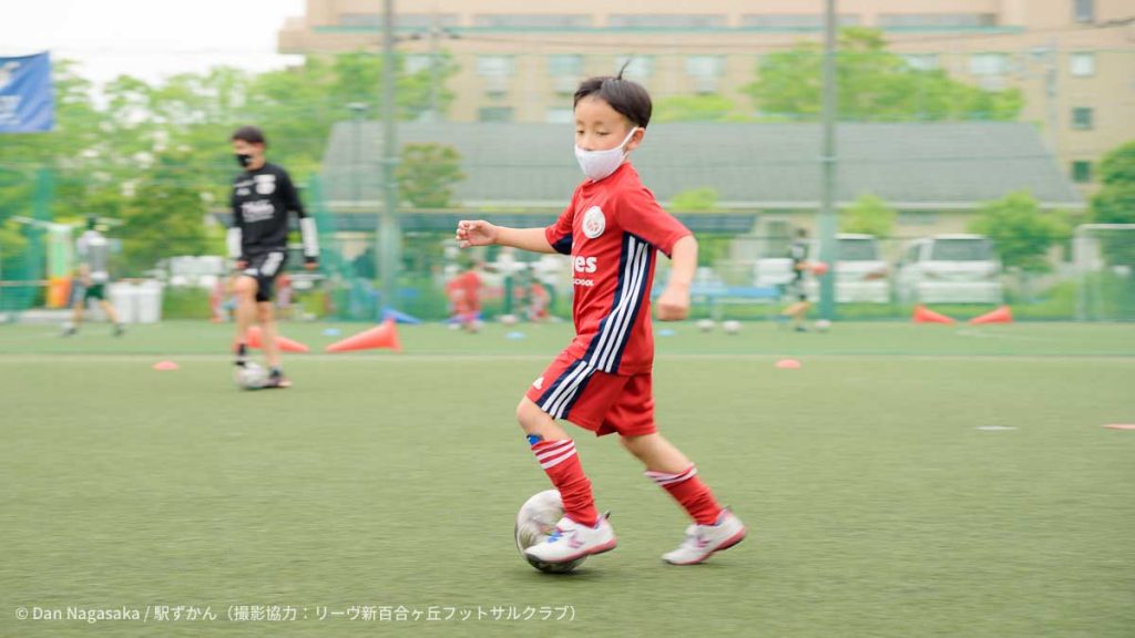 サッカードリブル