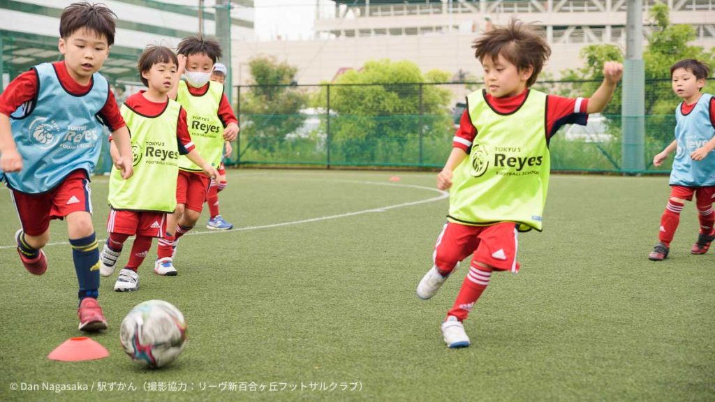 サッカードリブル