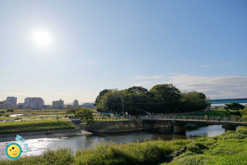 兵庫島公園と野川